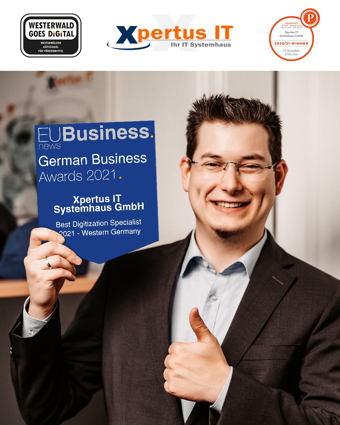 History of Xpertus 19 German Business Award 2021 – Best Digitization Specialist 2021