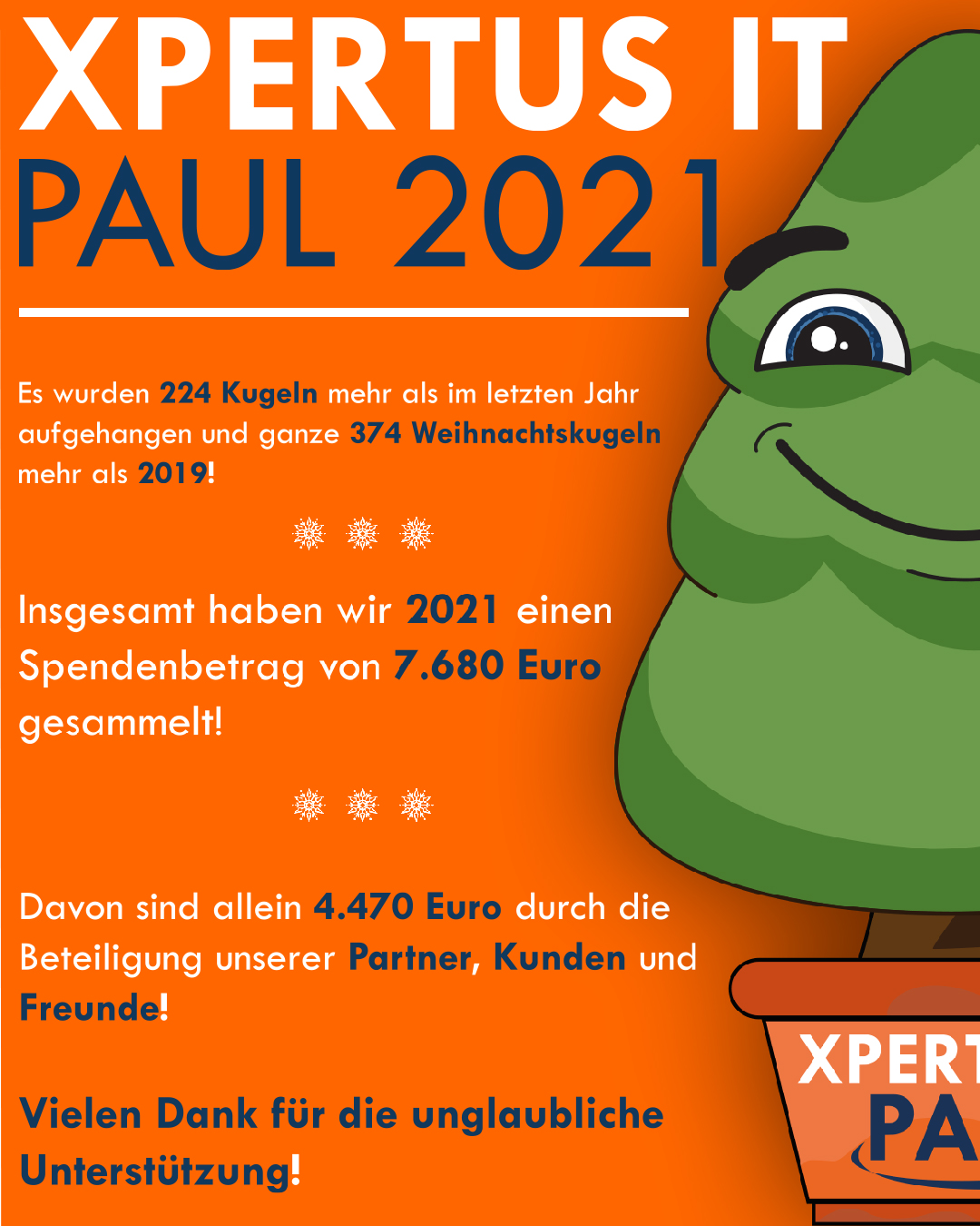 History of Xpertus 17 Jahresurlaub für Paul