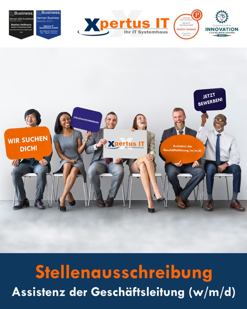 Aktuelles 57 Stellenausschreibung Assistenz der Geschäftsleitung (w/m/d)