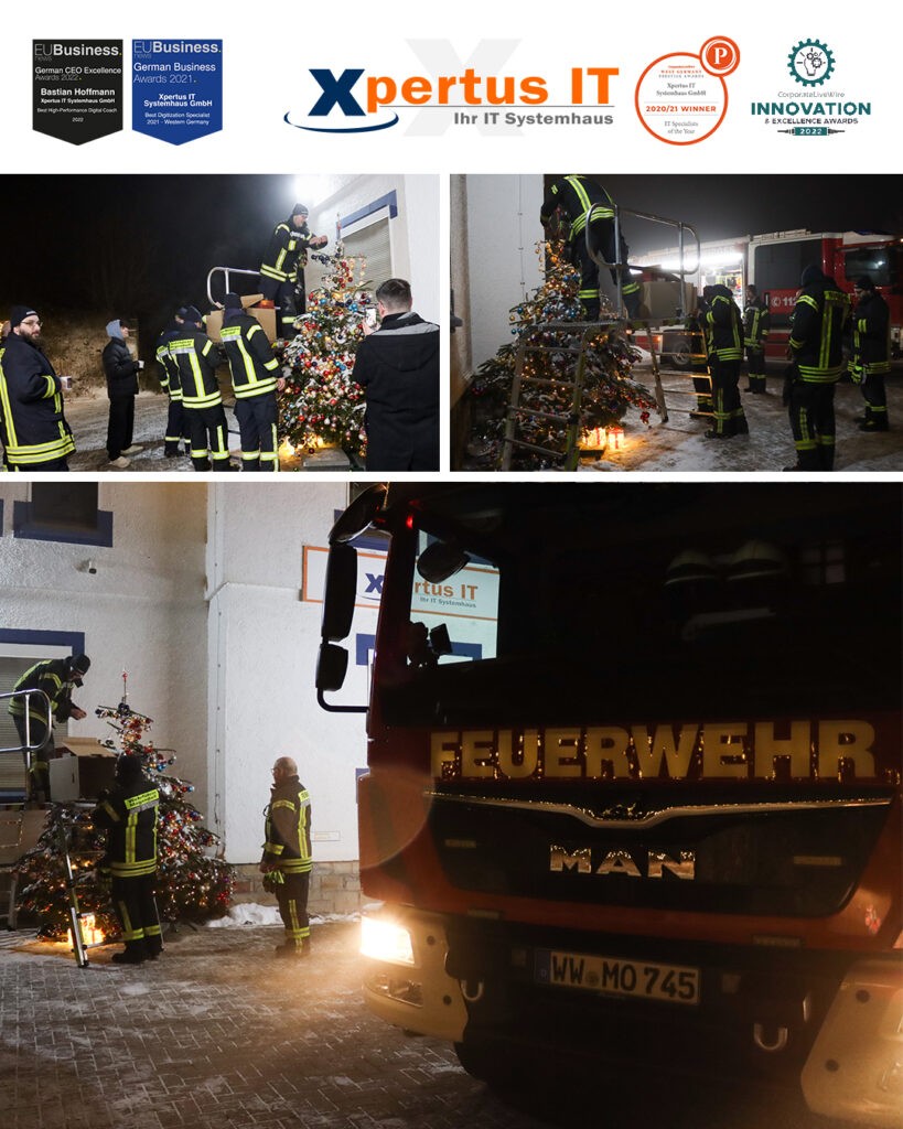 Aktuelles 35 Die Feuerwehr in zu Besuch