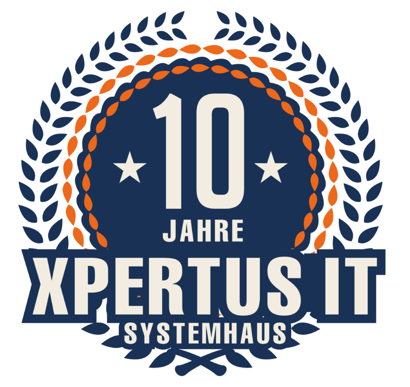 10 jahre xpertus it siegel badge